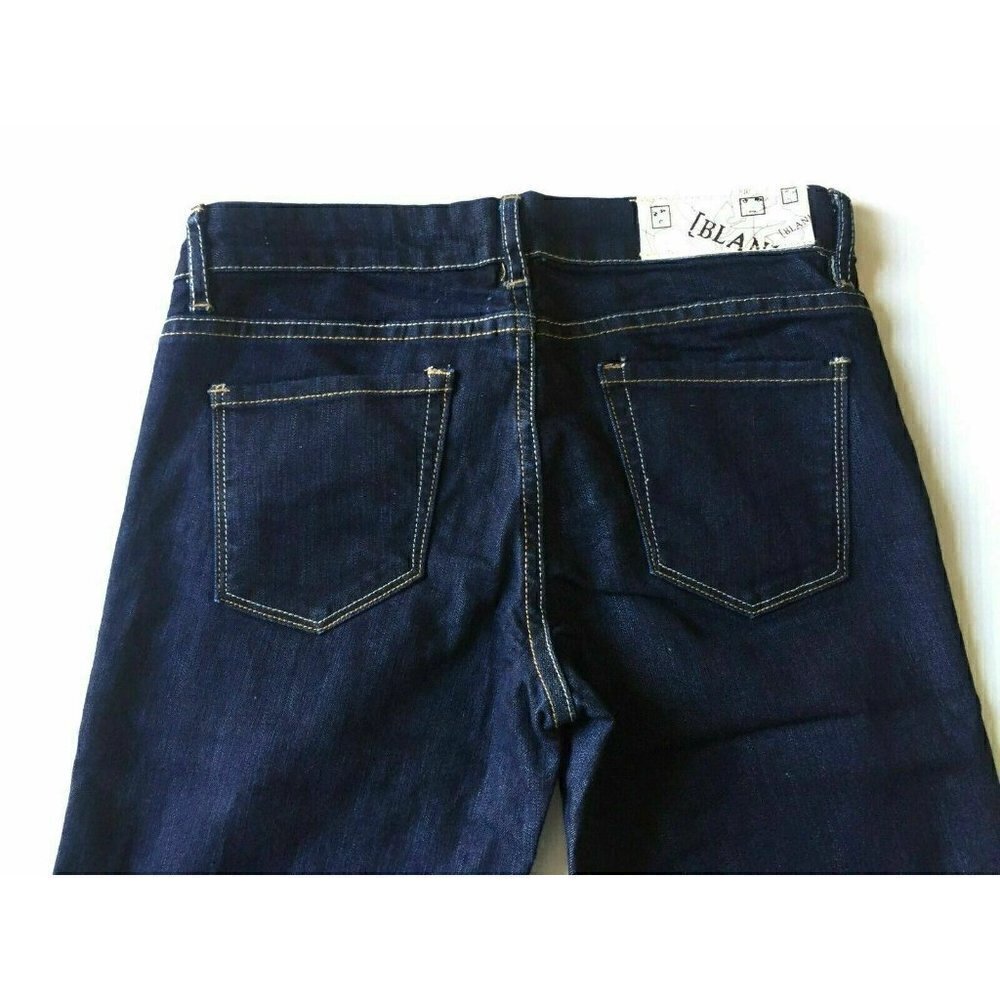 Blank Blue Denim Straight leg Low rise Jeans - Picture 10 of 10